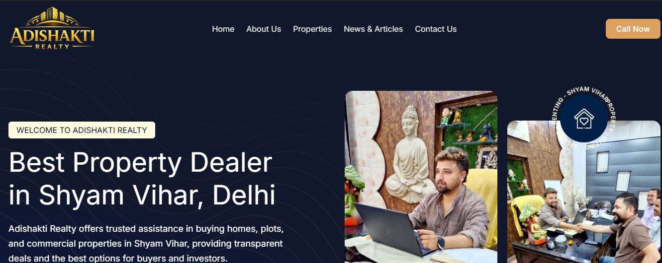 Best Property Dealers in Shyam Vihar Najafgarh